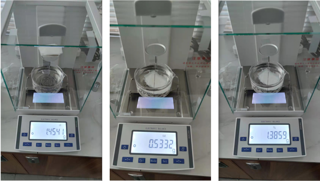 密度天平測量報(bào)告